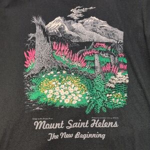 Vintage Mt St Helens T Shirt Made In USA